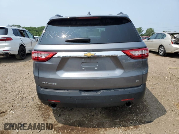 2019 Chevrolet Traverse LT Cloth z VIN 1GNERGKW6KJ214436, wystawiony jako Copart lot #60448095 z przebiegiem 79 230 mil mil oraz Szkoda całkowita • Salvage title. Historia ofert i sprzedaży dostępna na DreamBid. Obrazek 6.