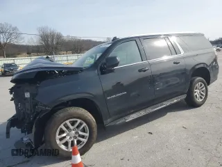 2022 Chevrolet Suburban LT with VIN 1GNSKCKD8NR242551, listed as a Copart auction lot 45943075 with 0 mi miles and Salvage Title. Bid and sale history available at carsss.com. Image 1.