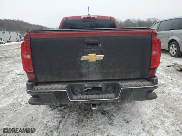 2016 Chevrolet Colorado 4WD LT with VIN 1GCGTCE39G1167147, listed as a Copart auction lot 88916635 with 93,555 mi miles and Salvage Title. Bid and sale history available at carsss.com. Image 6.