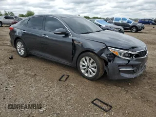 2017 Kia Optima EX with VIN 5XXGU4L35HG142838, listed as a Copart auction lot 57722595 with 132,729 mi miles and Salvage title. Bid and sale history available at DreamBid. Image 4.