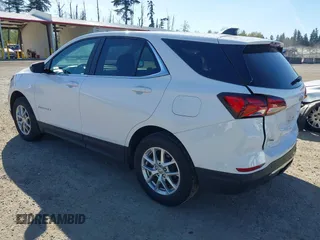 2024 Chevrolet Equinox LT with VIN 3GNAXUEG0RL228651, listed as a IAAI auction lot 42072853 with 20,258 mi miles. Bid and sale history available at carsss.com. Image 3.