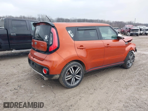 2018 Kia Soul ! with VIN KNDJX3AA6J7571851, listed as a IAAI auction lot 41573832 with 39,114 mi miles. Bid and sale history available at carsss.com. Image 4.