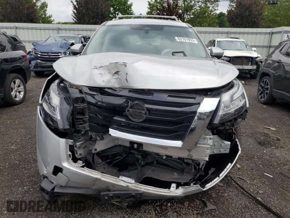 2023 Nissan Pathfinder SL with VIN 5N1DR3CC9PC242434, listed as a Copart auction lot 63191855 with 31,893 mi miles and Salvage title. Bid and sale history available at DreamBid. Image 5.