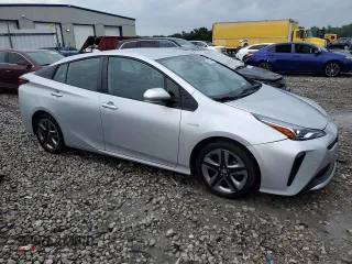 2019 Toyota Prius L Eco с VIN JTDKARFU5K3102626, выставлен на аукционе Copart как лот 58918095 с пробегом 64 930 миль миль и Списание • Salvage title. История ставок и продаж доступна на DreamBid. Изображение 4.