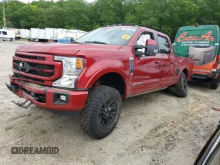 2022 Ford F-350 XL z VIN 1FT8W3BT3NED68449, wystawiony jako Copart lot #58016295 z przebiegiem Nie podano mil oraz Szkoda całkowita • Salvage title. Historia ofert i sprzedaży dostępna na DreamBid. Obrazek 1.