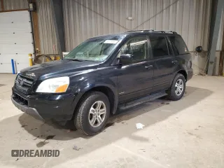 2004 Honda Pilot EX with VIN 2HKYF185X4H557076, listed as a Copart auction lot 54473465 with 157,821 mi miles and Salvage Title. Bid and sale history available at DreamBid. Image 1.