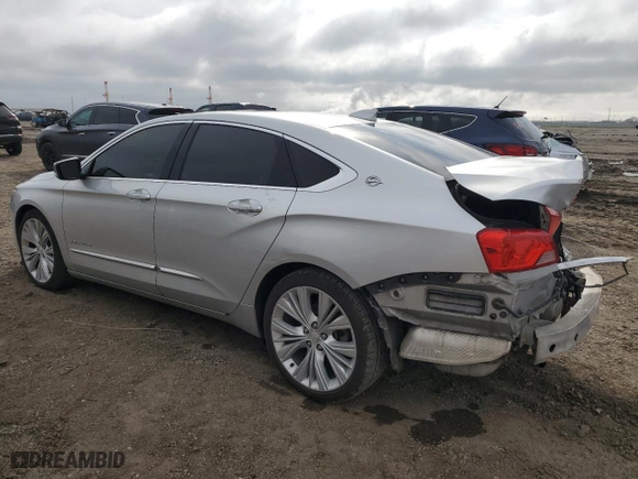 2016 Chevrolet Impala LTZ with VIN 1G1145S32GU134095, listed as a Copart auction lot 46594775 with 154,662 mi miles and Salvage Title. Bid and sale history available at carsss.com. Image 2.