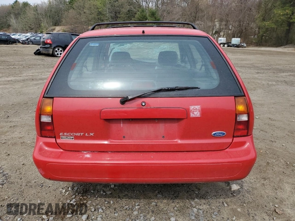 1997 Ford Escort LX with VIN 3FALP15P5VR105005, listed as a Copart auction lot 54650145 with 50,561 mi miles and Clean title. Bid and sale history available at DreamBid. Image 6.