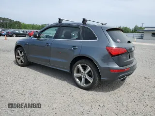 2014 Audi Q5 Premium Plus with VIN WA1DGAFP5EA077594, listed as a Copart auction lot 52020915 with 187,290 mi miles and Salvage title. Bid and sale history available at DreamBid. Image 2.