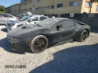 2017 BMW i8 with VIN WBY2Z2C35HV676585, listed as a Copart auction lot 48358415 with 30,535 mi miles and Salvage Title. Bid and sale history available at carsss.com. Image 1.