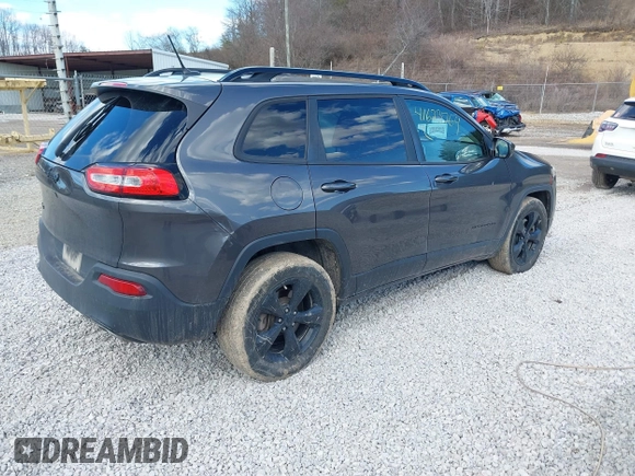2018 Jeep Cherokee Latitude with VIN 1C4PJMCX1JD593518, listed as a IAAI auction lot 41623764 with 109,976 mi miles and . Bid and sale history available at DreamBid. Image 4.