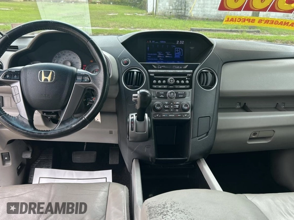 2012 Honda Pilot EX-L with VIN 5FNYF3H55CB018244, listed as a Copart auction lot 52822155 with 184,603 mi miles and Clean Title. Bid and sale history available at DreamBid. Image 9.