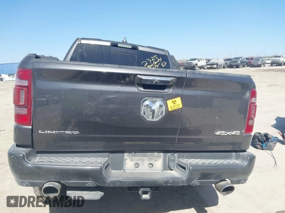 2021 Ram 1500 Limited with VIN 1C6SRFHT6MN746520, listed as a IAAI auction lot 41724673 with 38,440 mi miles and . Bid and sale history available at DreamBid. Image 16.