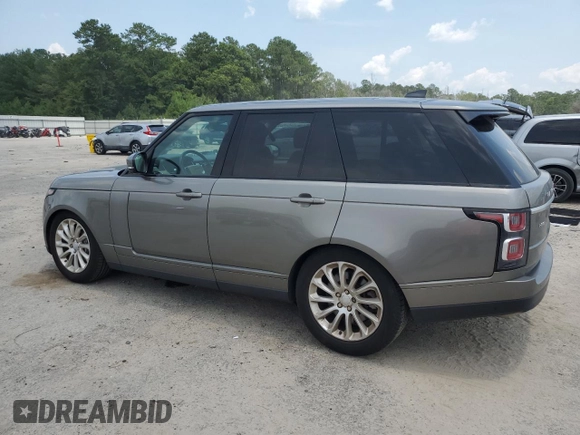 2018 Land Rover Range Rover HSE с VIN SALGS2SV8JA394333, выставлен на аукционе Copart как лот 55092455 с пробегом 69 603 миль миль и Чистый • Clean title. История ставок и продаж доступна на DreamBid. Изображение 2.