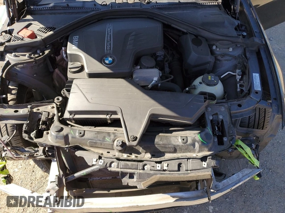 2015 BMW 3 Series 320i xDrive with VIN WBA3C3C58FK203452, listed as a Copart auction lot 47259395 with 100,180 mi miles and Salvage Title. Bid and sale history available at carsss.com. Image 11.