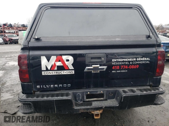 2015 Chevrolet Silverado 1500 LS with VIN 1GCVKPEC2FZ303667, listed as a Copart auction lot 49308515 with 227,704 mi miles and Salvage Title. Bid and sale history available at DreamBid. Image 6.