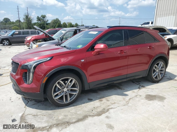 2020 Cadillac XT4 AWD Sport with VIN 1GYFZFR46LF023142, listed as a Copart auction lot 68239744 with 88,768 mi miles and Salvage Title. Bid and sale history available at carsss.com. Image 1.