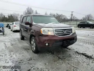 2012 Honda Pilot EX-L with VIN 5FNYF4H68CB047560, listed as a Copart auction lot 44019375 with 155,751 mi miles and Salvage Title. Bid and sale history available at carsss.com. Image 12.
