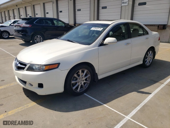2008 Acura TSX with VIN JH4CL96848C004227, listed as a Copart auction lot 51548875 with 184,521 mi miles and Clean Title. Bid and sale history available at carsss.com. Image 1.