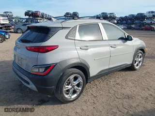 2022 Hyundai Kona SEL with VIN KM8K32AB2NU793938, listed as a IAAI auction lot 41889055 with 49,969 mi miles. Bid and sale history available at carsss.com. Image 4.