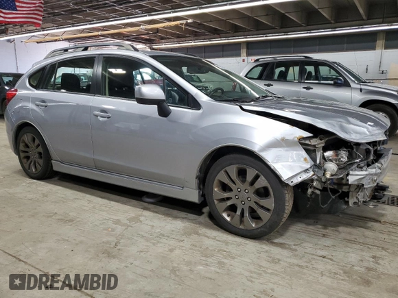 2014 Subaru Impreza Wagon 2.0i Sport Premium with VIN JF1GPAL69E8306886, listed as a Copart auction lot 49462695 with 138,261 mi miles and Salvage Title. Bid and sale history available at carsss.com. Image 4.