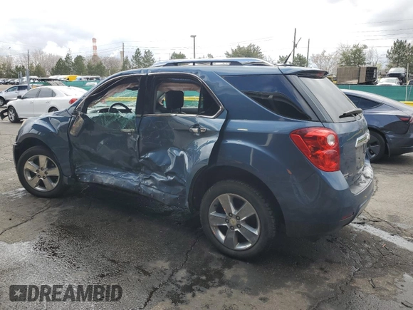 2012 Chevrolet Equinox LTZ with VIN 2GNFLGEK7C6132423, listed as a Copart auction lot 52082815 with 157,398 mi miles and Salvage Title. Bid and sale history available at carsss.com. Image 2.