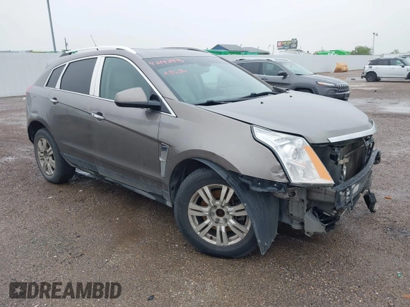 2012 Cadillac SRX Luxury Collection with VIN 3GYFNAE33CS587208, listed as a IAAI auction lot 42142976 with 218,380 mi miles and . Bid and sale history available at carsss.com. Image 1.