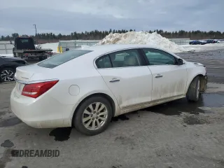 2015 Buick LaCrosse Leather with VIN 1G4GB5GR5FF191698, listed as a Copart auction lot 46157345 with 371,376 mi miles and Salvage Title. Bid and sale history available at DreamBid. Image 3.