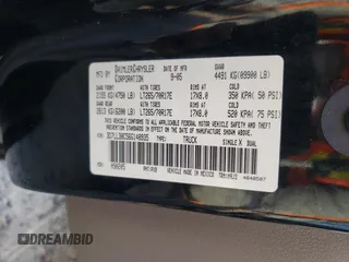 2006 Dodge 3500 SLT with VIN 3D7LL38C56G148935, listed as a Copart auction lot 47109445 with 181,814 mi miles and Salvage title. Bid and sale history available at DreamBid. Image 13.