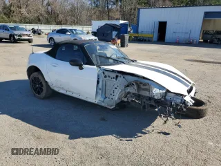 2021 Mazda MX-5 Miata Sport with VIN JM1NDAB79M0453940, listed as a Copart auction lot 85842094 with 29,159 mi miles and Salvage title. Bid and sale history available at DreamBid. Image 4.