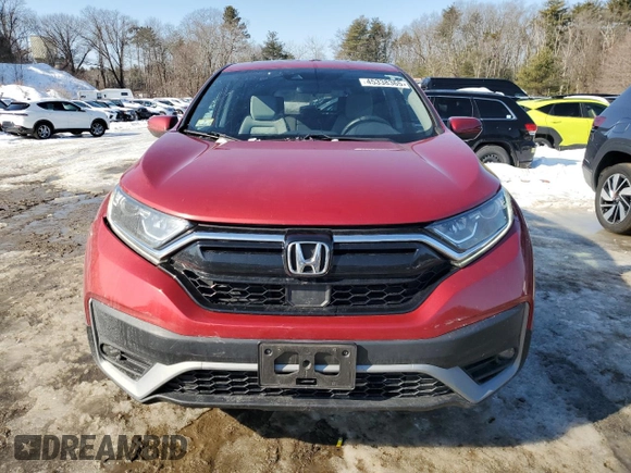 2020 Honda CR-V EX with VIN 2HKRW2H56LH632137, listed as a Copart auction lot 45338365 with 60,147 mi miles and Salvage Title. Bid and sale history available at carsss.com. Image 5.