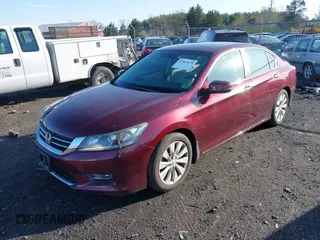 2013 Honda Accord Sdn EX-L with VIN 1HGCR2F8XDA201465, listed as a IAAI auction lot 41902675 with 135,486 mi miles. Bid and sale history available at carsss.com. Image 2.
