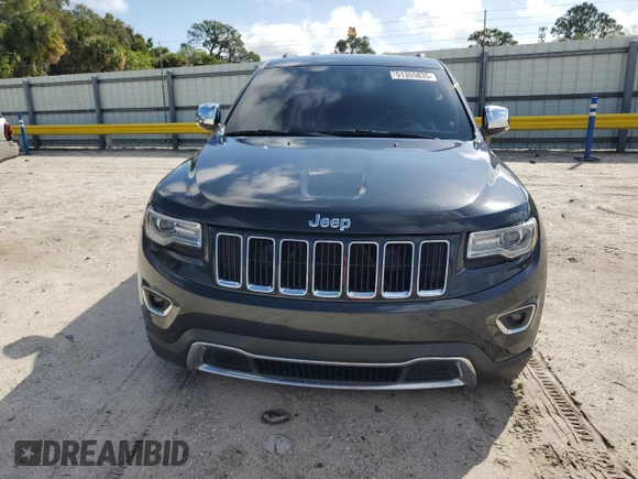 2015 Jeep Grand Cherokee Limited with VIN 1C4RJFBG0FC651055, listed as a Copart auction lot 51355835 with 123,374 mi miles and Salvage Title. Bid and sale history available at carsss.com. Image 5.