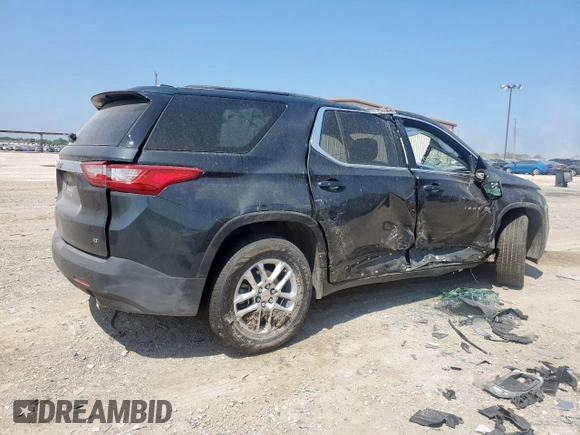 2020 Chevrolet Traverse LT Cloth with VIN 1GNERGKW8LJ117725, listed as a Copart auction lot 57603235 with Not provided miles and Salvage title. Bid and sale history available at DreamBid. Image 3.