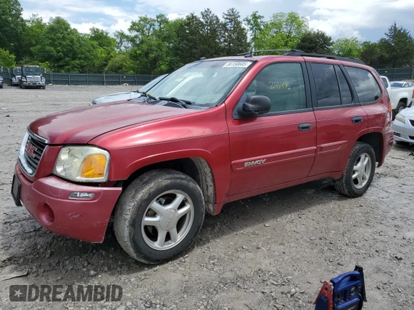 2005 GMC Envoy SLE z VIN 1GKDT13S752203494, wystawiony jako Copart lot #56150605 z przebiegiem 243 475 mil mil oraz Szkody całkowita. Historia ofert i sprzedaży dostępna na DreamBid. Obrazek 1.