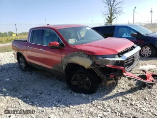 2021 Honda Ridgeline RTL-E with VIN 5FPYK3F79MB011161, listed as a Copart auction lot 67878013 with 0 mi miles and Salvage Title. Bid and sale history available at carsss.com. Image 4.