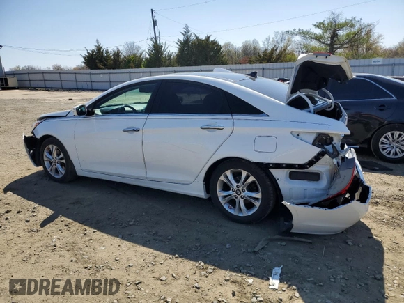 2013 Hyundai Sonata Limited with VIN 5NPEC4ACXDH539697, listed as a Copart auction lot 53677975 with 101,659 mi miles and Salvage Title. Bid and sale history available at carsss.com. Image 2.