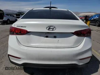 2021 Hyundai Accent SEL with VIN 3KPC24A65ME137515, listed as a Copart auction lot 53402215 with 39,882 mi miles and Salvage title. Bid and sale history available at DreamBid. Image 6.
