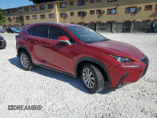2020 Lexus NX 300 with VIN JTJAARBZ4L5011167, listed as a Copart auction lot 62017015 with 24,375 mi miles and Salvage title. Bid and sale history available at DreamBid. Image 4.