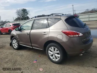 2012 Nissan Murano S with VIN JN8AZ1MU3CW103738, listed as a Copart auction lot 45123245 with 206,387 mi miles and Salvage Title. Bid and sale history available at carsss.com. Image 2.