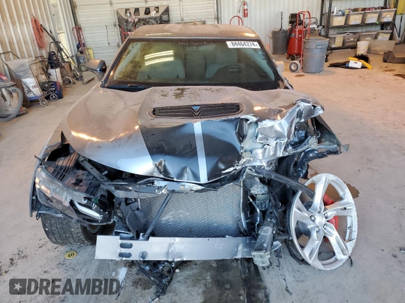 2022 Chevrolet Camaro LT1 with VIN 1G1FE1R77N0127510, listed as a Copart auction lot 84464274 with 15,169 mi miles and Salvage Title. Bid and sale history available at carsss.com. Image 5.
