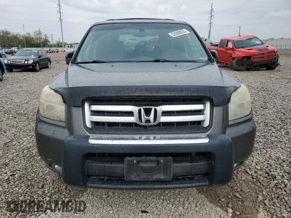 2007 Honda Pilot EX-L with VIN 2HKYF18507H534667, listed as a Copart auction lot 53900035 with 248,273 mi miles and Salvage Title. Bid and sale history available at carsss.com. Image 5.