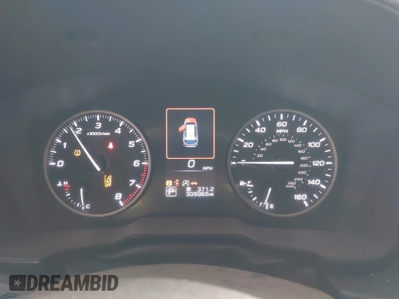 2020 Subaru Outback with VIN 4S4BTAAC2L3130505, listed as a IAAI auction lot 41911265 with 305,965 mi miles and . Bid and sale history available at DreamBid. Image 7.