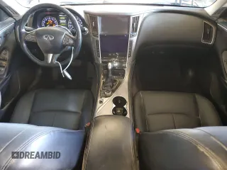 2016 Infiniti Q50 2.0t Premium with VIN JN1CV7AP3GM201982, listed as a Copart auction lot 75443484 with 79,658 mi miles and Clean Title. Bid and sale history available at carsss.com. Image 8.