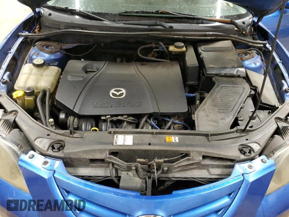 2004 Mazda 3 s with VIN JM1BK323241198253, listed as a Copart auction lot 41363965 with 226,810 mi miles and Salvage Title. Bid and sale history available at DreamBid. Image 11.