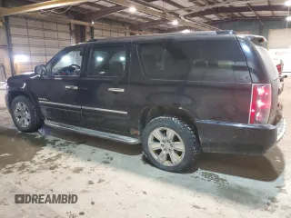 2013 GMC Yukon XL Denali with VIN 1GKS2MEF1DR180473, listed as a Copart auction lot 45348225 with 161,383 mi miles and Salvage Title. Bid and sale history available at carsss.com. Image 2.