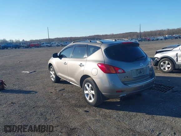 2010 Nissan Murano SL with VIN JN8AZ1MW1AW113943, listed as a IAAI auction lot 41008675 with 145,407 mi miles. Bid and sale history available at carsss.com. Image 3.