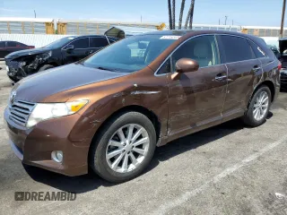 2010 Toyota Venza z VIN 4T3ZA3BBXAU021813, wystawiony jako Copart lot #57716245 z przebiegiem 140 695 mil mil oraz Szkoda całkowita • Salvage title. Historia ofert i sprzedaży dostępna na DreamBid. Obrazek 1.