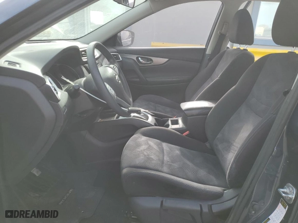 2015 Nissan Rogue S with VIN KNMAT2MV6FP533046, listed as a Copart auction lot 84405394 with 126,343 mi miles and Salvage Title. Bid and sale history available at carsss.com. Image 7.