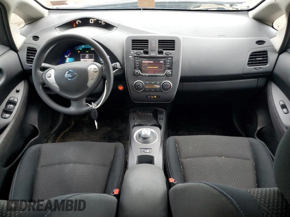 2016 Nissan LEAF S with VIN 1N4AZ0CPXGC300632, listed as a Copart auction lot 73519553 with 71,086 mi miles. Bid and sale history available at carsss.com. Image 8.